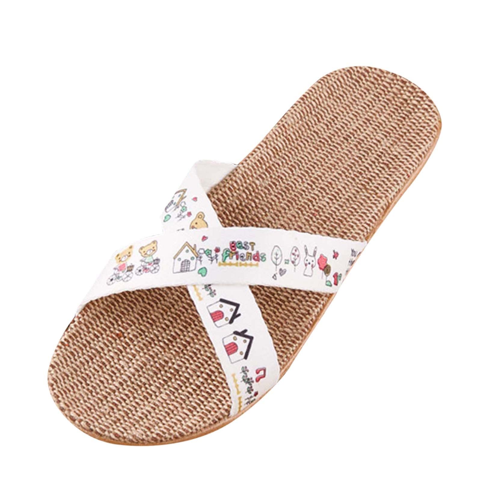 Women's Fuzzy House Slippers - Breathable Indoor/Outdoor Comfort Slippers for Ladies - Cozy Home Wear, Perfect for Lounging, Yoga & Quick Errands