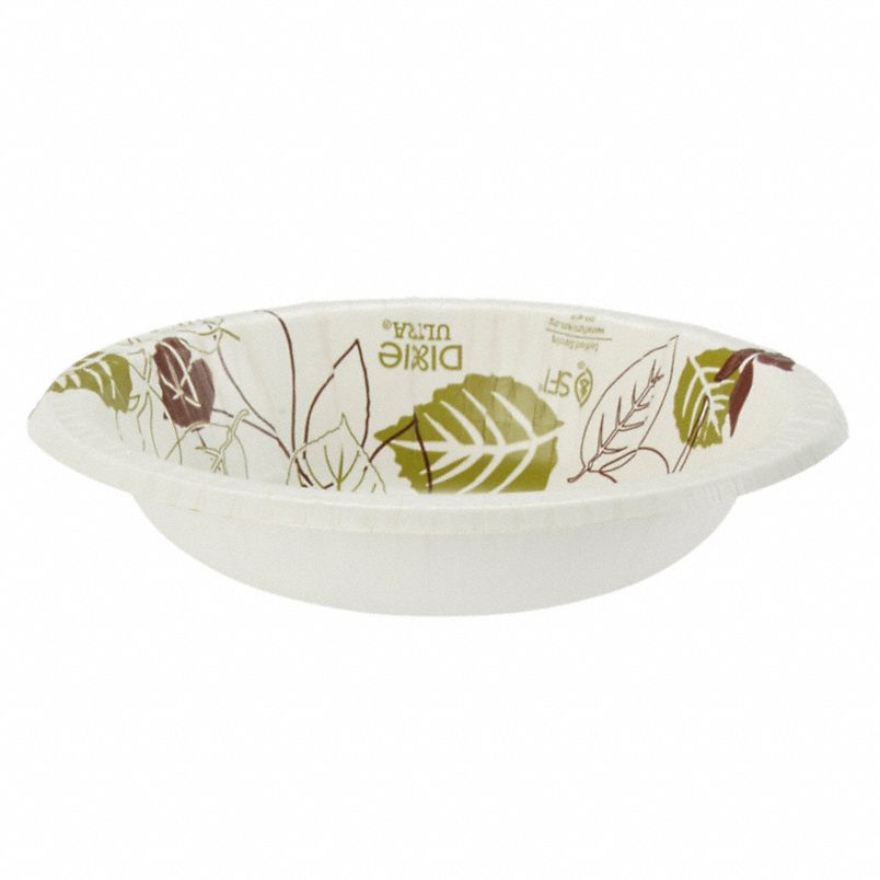 12oz Disposable Paper Bowls (1000 Pack) - Eco-Friendly, Sturdy & Leak-Proof for Parties, Picnics & Takeout Meals