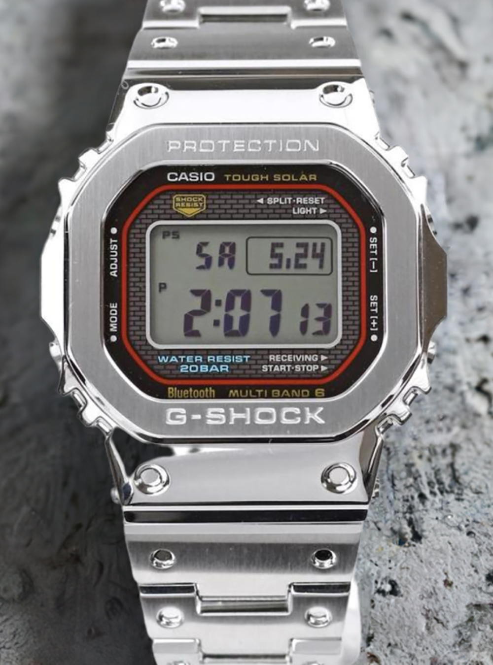 G-Shock GMW-B5000D-1JF Full Metal 5000 Series Shock Resistant Watch - Made in Japan, JDM - Perfect for Outdoor Sports, Work & Everyday Wear