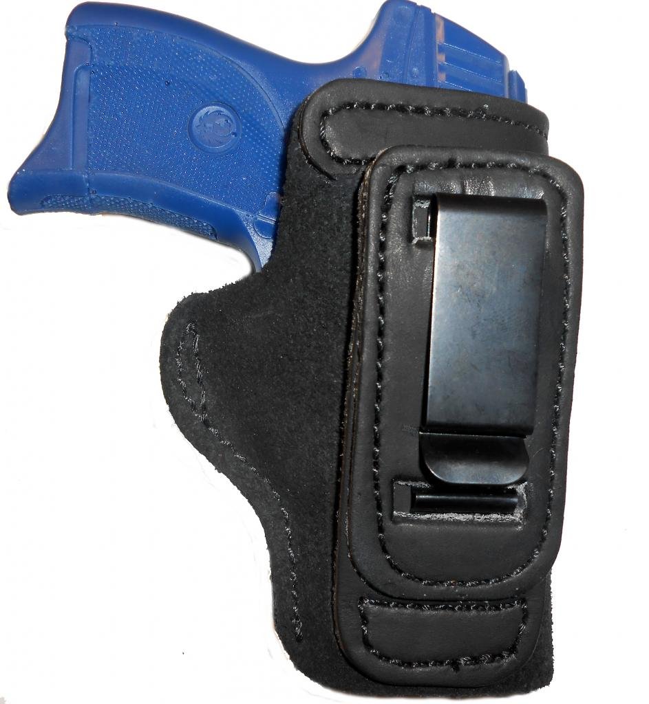 Colt Mustang .380 Leather Gun Holster - Right Hand IWB Concealed Carry Holster for Men - Pro Comfort Shirt Tuck Design - Perfect for Everyday Carry, Concealed Carry & Self Defense