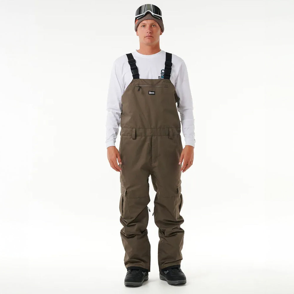 Rip Curl Taipan 10K Waterproof Bib Pants - Men's Surfing & Fishing Waders for Cold Weather & Outdoor Activities