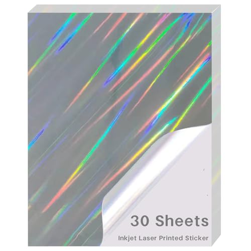 Holographic Sticker-Line design