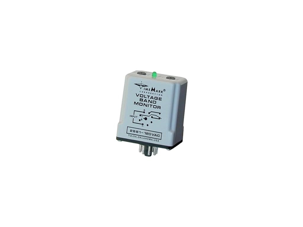 Time Mark 2681-240VAC Voltage Band Monitor - Industrial Voltage Monitoring Device for Electrical Systems | Perfect for Power Grids, Manufacturing Plants & Equipment Protection