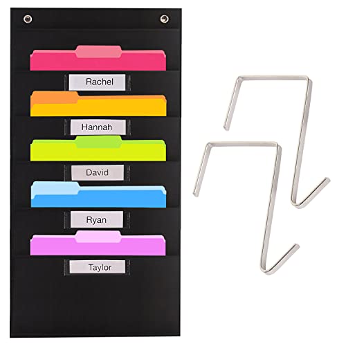 Black - (5 Name Tag Pockets)
