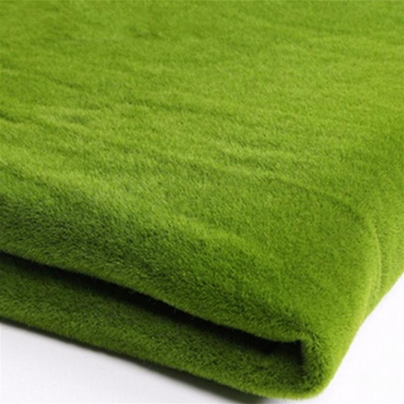 1M x 1M Artificial Grass Turf Mat - Green Fake Lawn Carpet for Home, Garden, Christmas & Easter Decor | DIY Wedding Decoration, Moss Flooring | Easy to Clean & Fast Drying (Color: Dark Green) - Perfect for Indoor/Outdoor Decor, Patio, Balcony & Party Backdrops