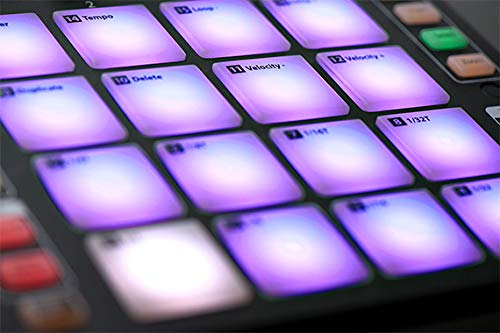 PreSonus ATOM MIDI Pad Controller - Portable Music Production & Performance Controller with Studio Headphones for Beat Making, DJing & Home Recording