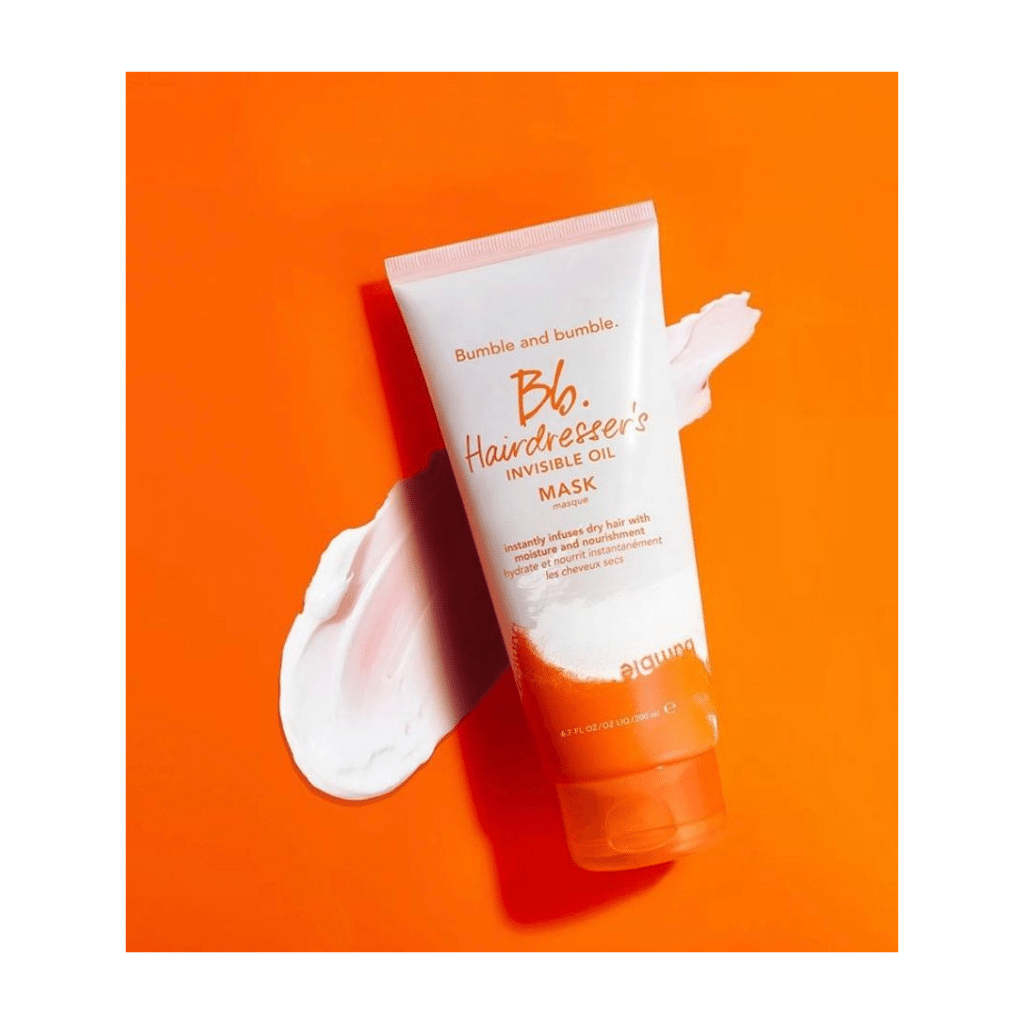 Bumble and Bumble Hairdresser's Invisible Oil Hair Mask - 6.7 oz Deep Conditioning Treatment for Dry, Damaged Hair - Perfect for Salon-Quality Hydration at Home