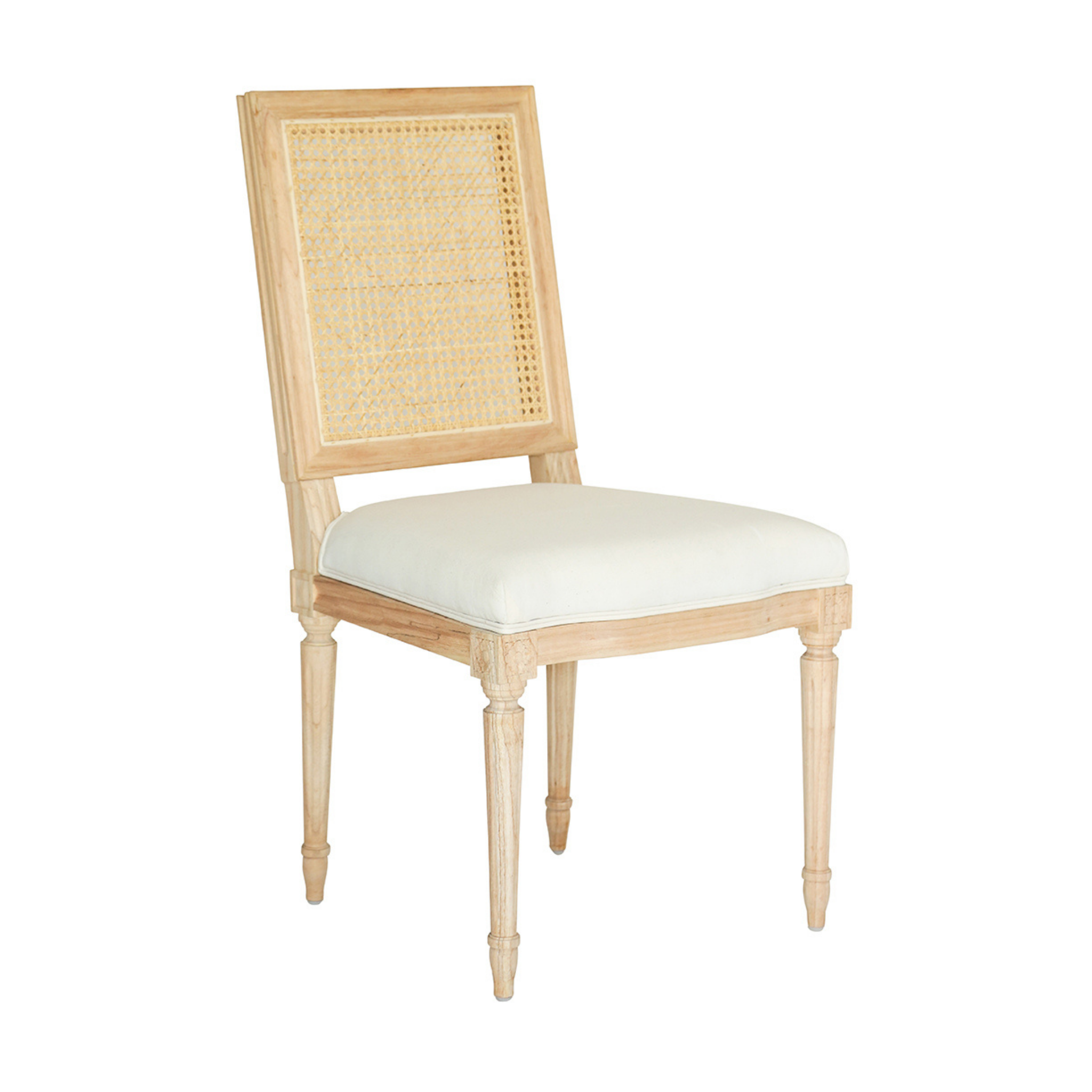 Bienville Cane Chair - Stylish Wicker Accent Chair for Living Room, Bedroom & Porch - Perfect for Relaxing & Home Decor
