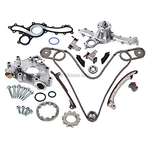 Mizumo Auto MA-4216897410 Timing Chain Kit with Water Pump & Oil Pump - Compatible with Toyota Tacoma Tundra 4.0L 1GRFE Engine - Perfect for Engine Repair & Maintenance