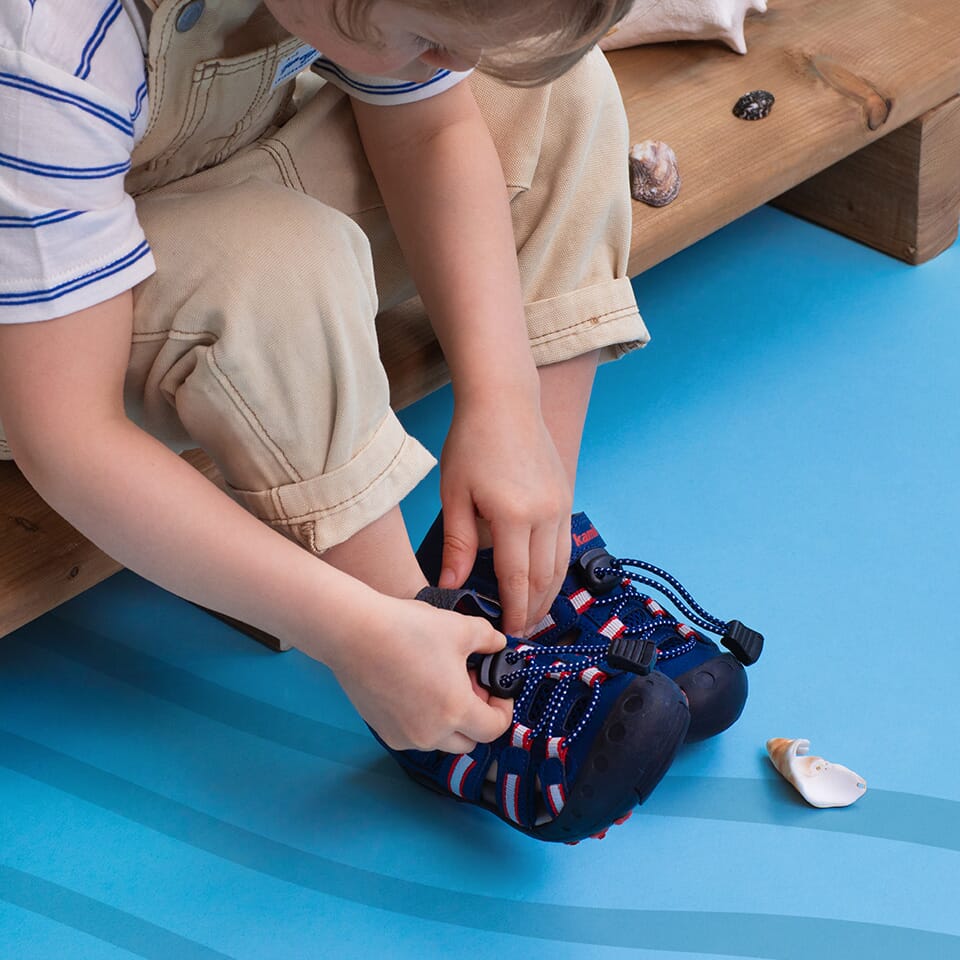 Kids' Closed Toe Sandals for Boys & Girls - Comfortable Beach & Water Shoes for Outdoor Play, Swimming & Summer Activities