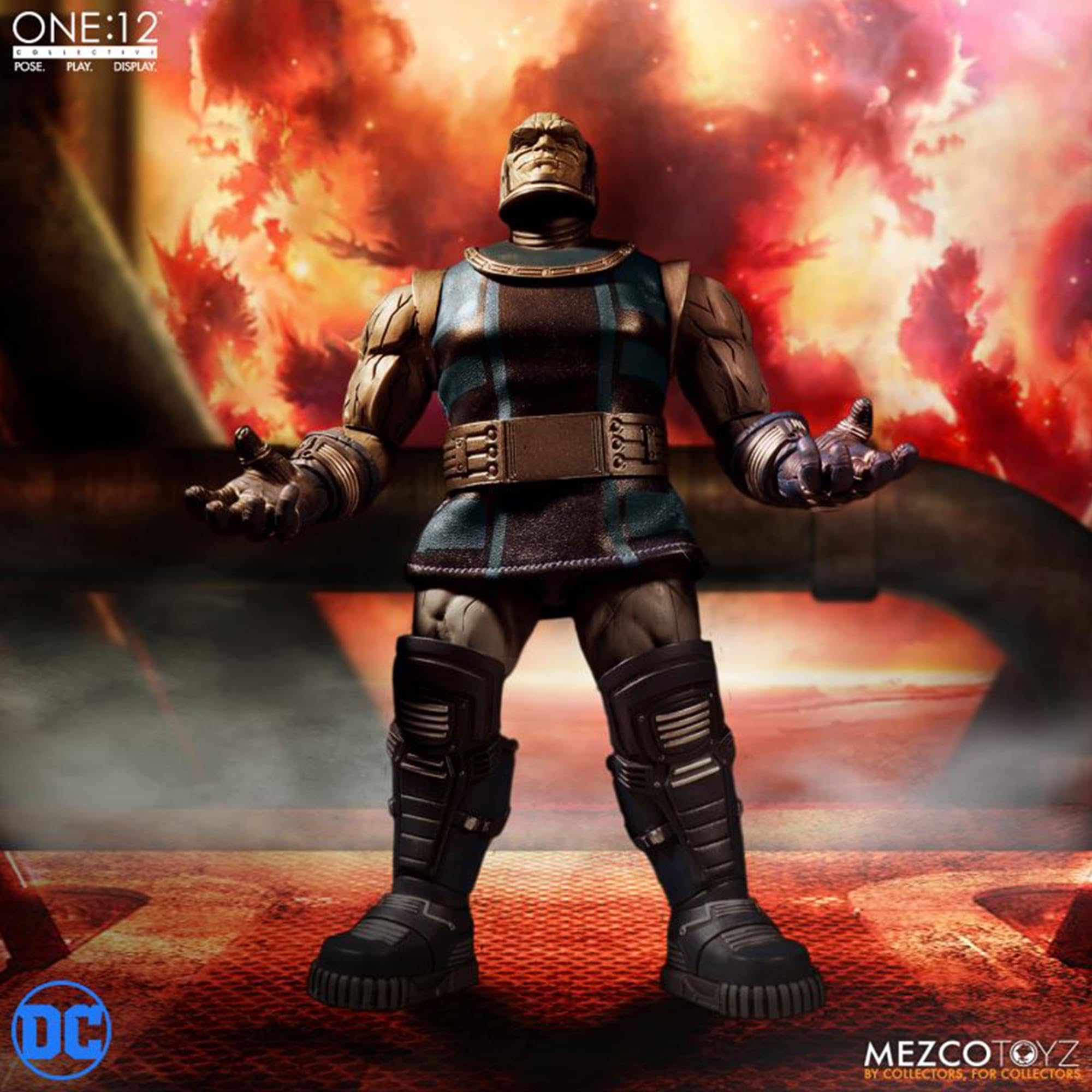 Mezco One:12 Collective DC Darkseid Action Figure - Premium Collectible Toy for Display & DC Comics Fans - Perfect for Home Decor, Office Display, and Comic Conventions