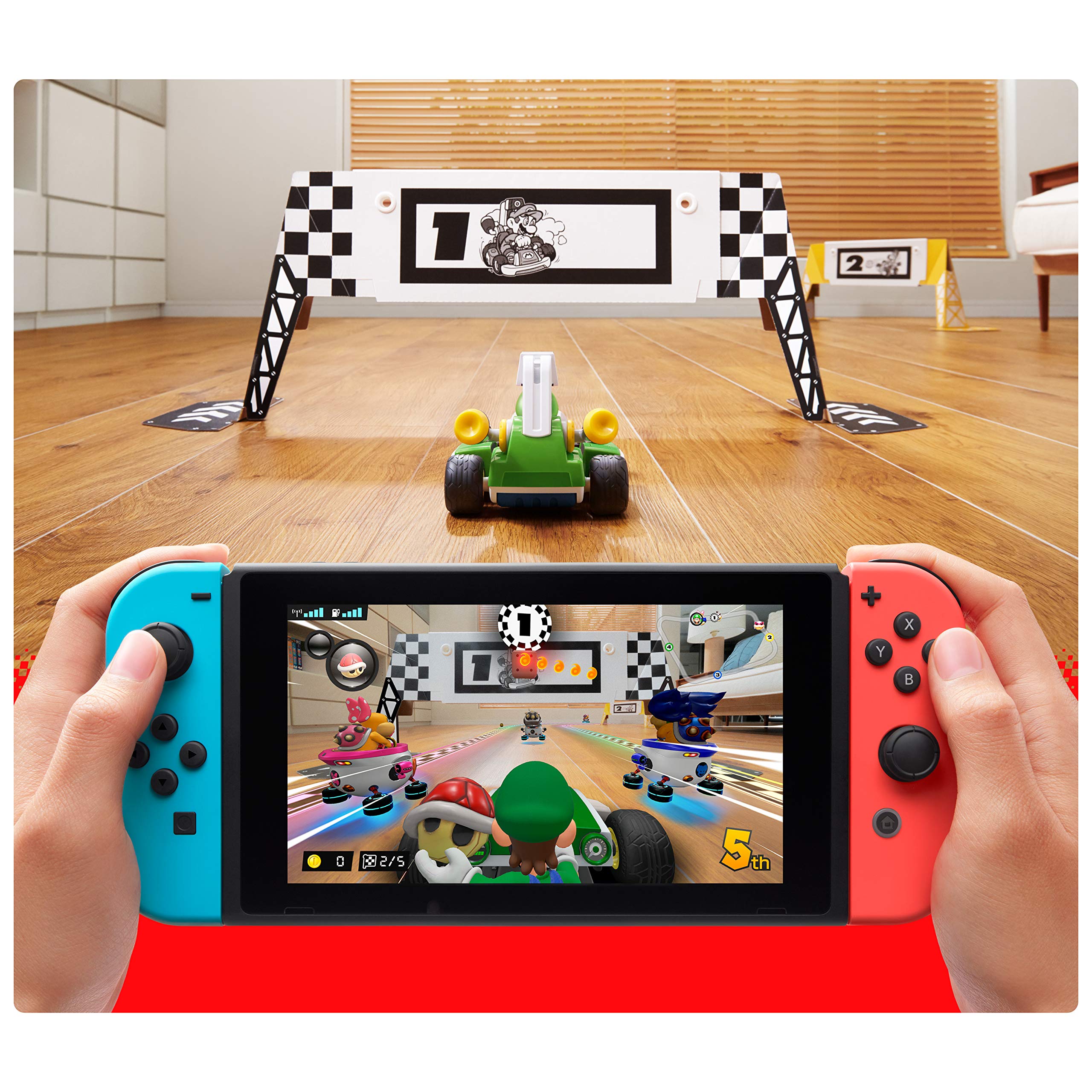 Mario Kart Live: Home Circuit - Luigi Set for Nintendo Switch (Japan Import) - Fun Racing Game for Kids & Adults at Home