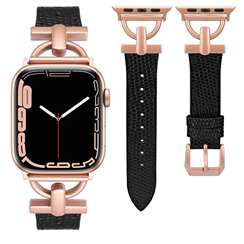 Lizard Black/Rose Pink
