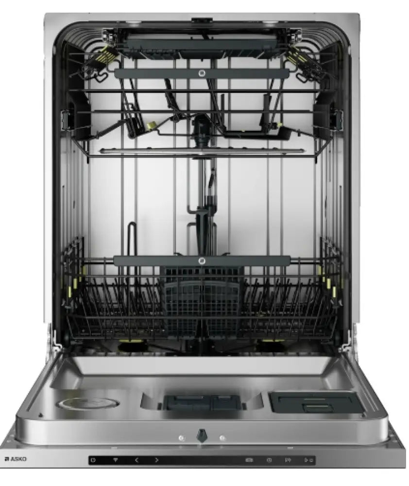 ASKO DBI766IQS 60cm Built-In Dishwasher - Energy Efficient, Ultra Quiet, 14 Place Settings - Perfect for Small Kitchens, Apartments & Open Plan Living Spaces