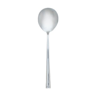 Venu 18/0 Stainless Steel Bouillon Soup Spoon 7.1 Inches - Gala Collection (Set of 12) - Perfect for Fine Dining, Restaurants, and Elegant Dinner Parties
