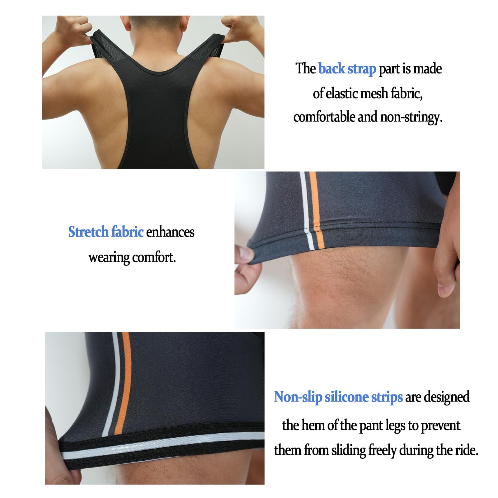 Men's Cycling Jersey and Shorts Set with Padded Liner - Breathable Short Sleeve Bike Outfit for Road & Mountain Biking - Perfect for Training, Racing & Outdoor Cycling