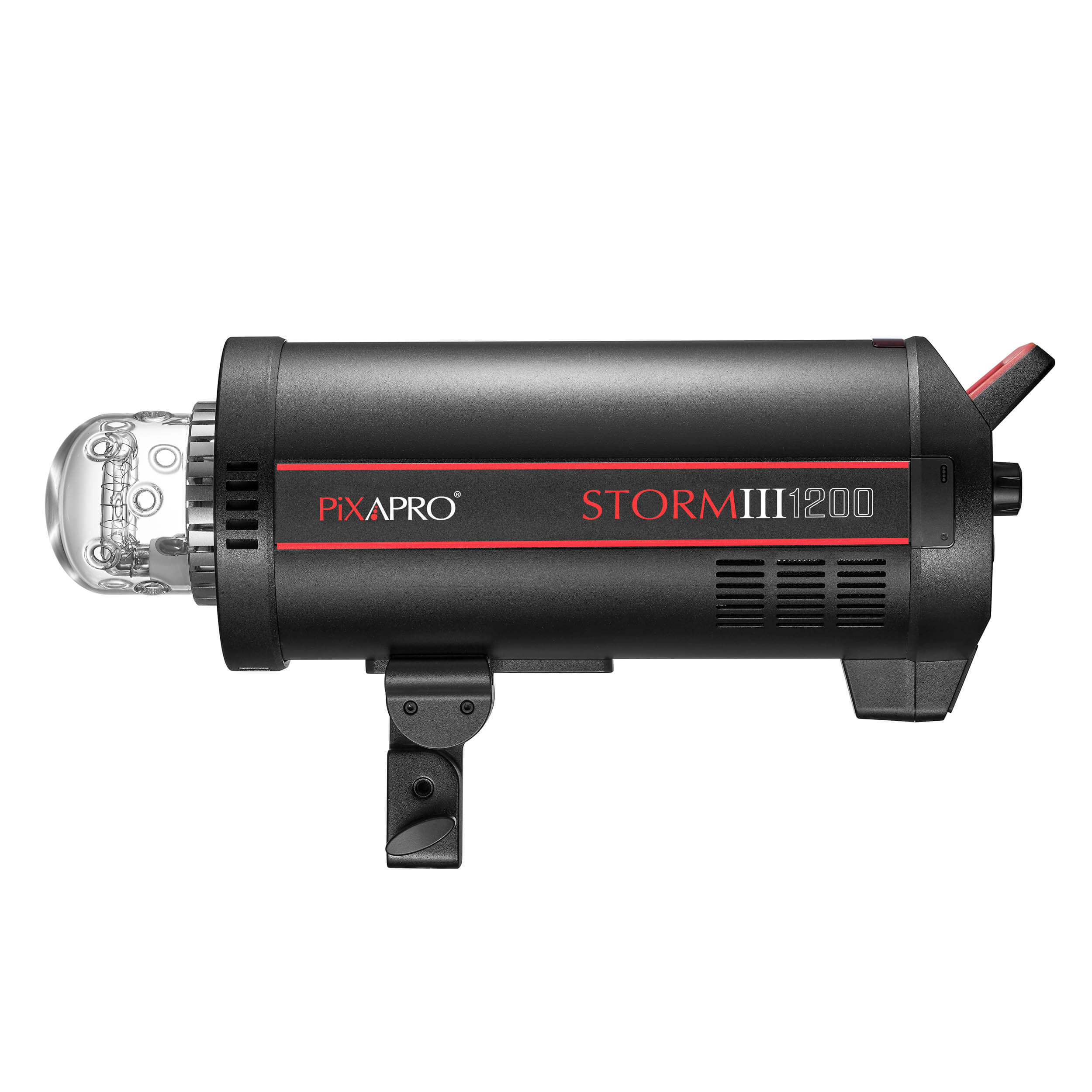 STORM1200 III Super Fast Flash Head with LED Modeling Lamp (QT1200 IIIM) - Professional Studio Lighting for Photography & Videography