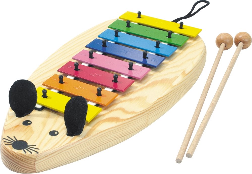 Sonor Children's Glockenspiel Mouse - 8-Note Musical Instrument for Kids, Early Childhood Education Toy - Perfect for Classroom, Playroom & Music Lessons