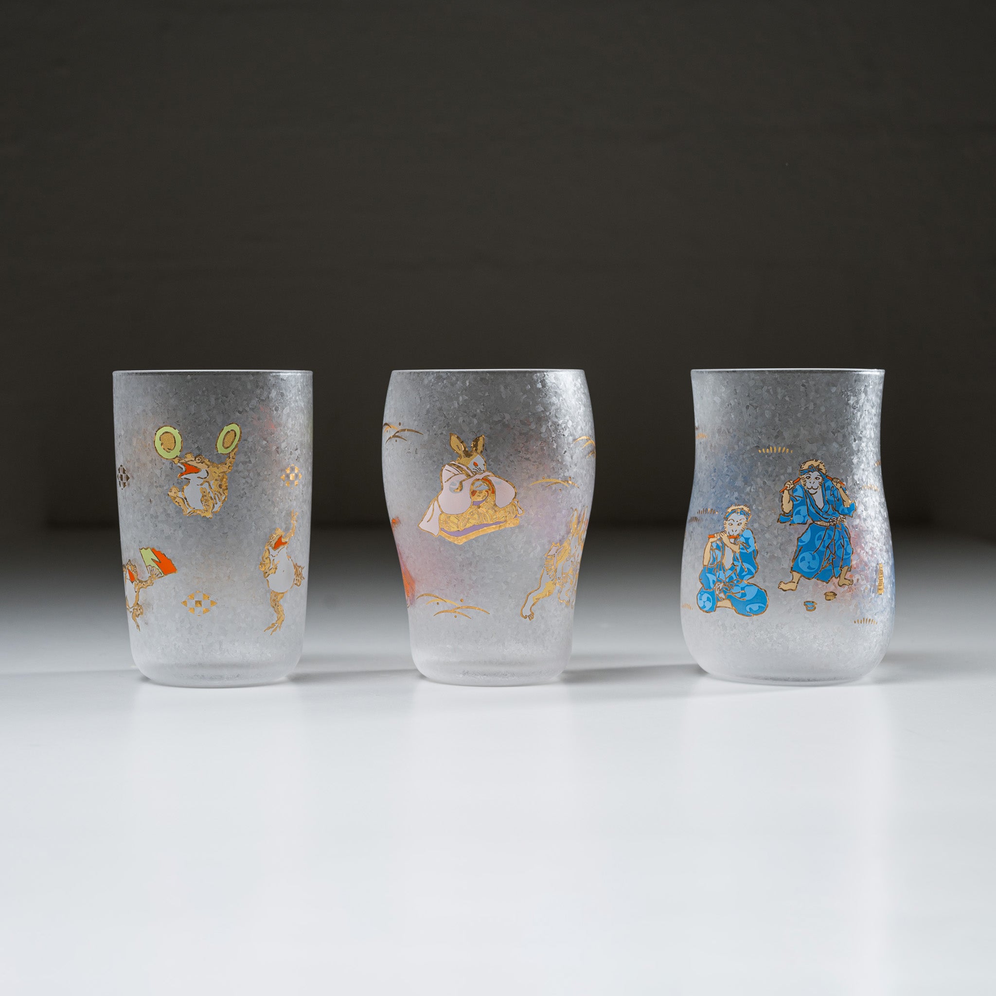 Lucky Animal Craft Beer Cup Set - 3 Piece Wooden Gift Box for Home Bar, Parties & Gifts | Unique Handmade Drinking Glasses for Beer Lovers