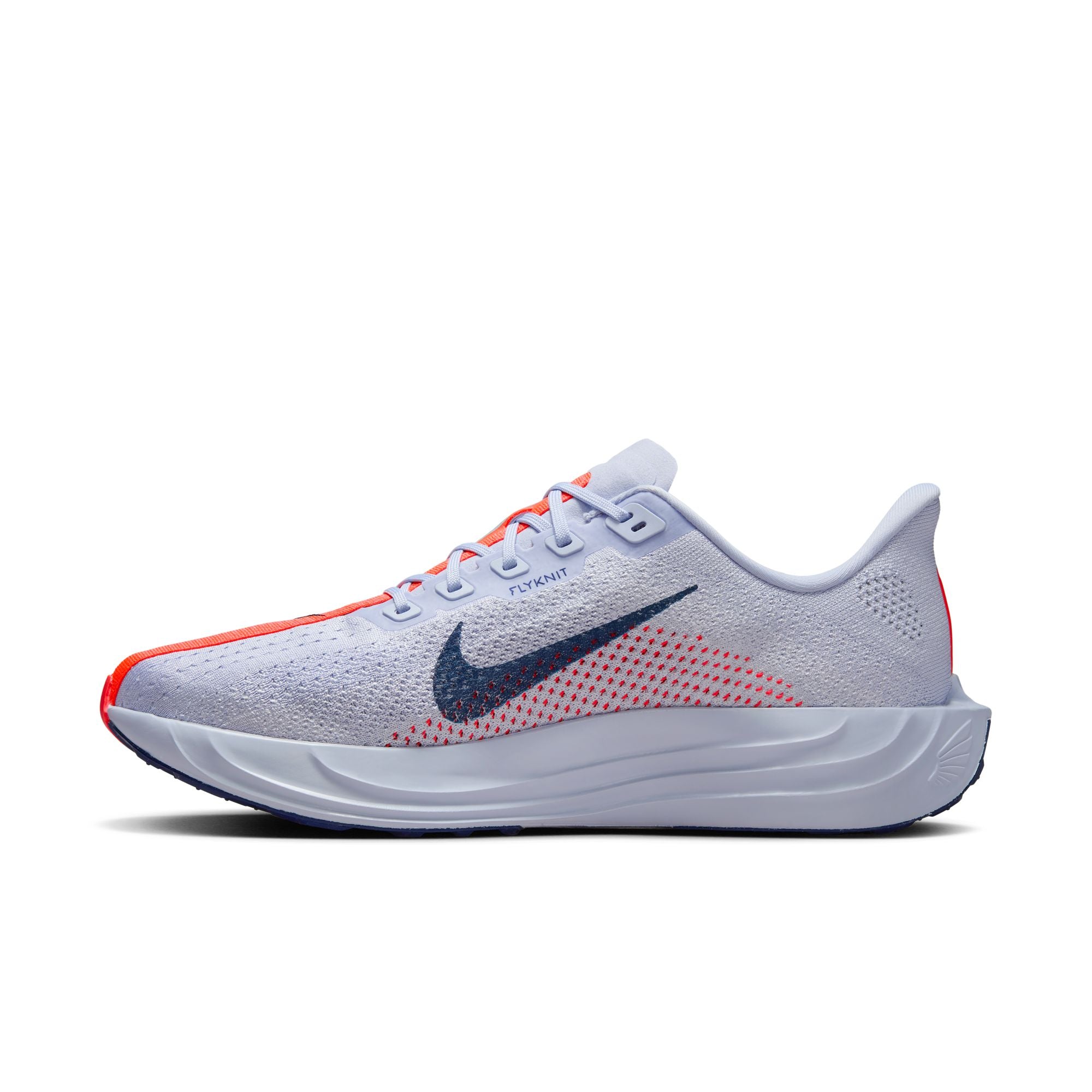 Nike Air Zoom Pegasus Plus Running Shoes for Men - Wide (D Width) - Ghost/Blue Void - Lightweight Cushioned Sneakers for Jogging, Training & Everyday Wear