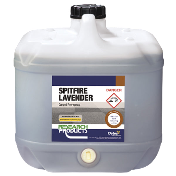 Spitfire Advanced Carpet Cleaner Pre-Spray - Professional Carpet Stain Remover & Pretreatment Solution for Deep Cleaning - Perfect for Home, Office & Commercial Use