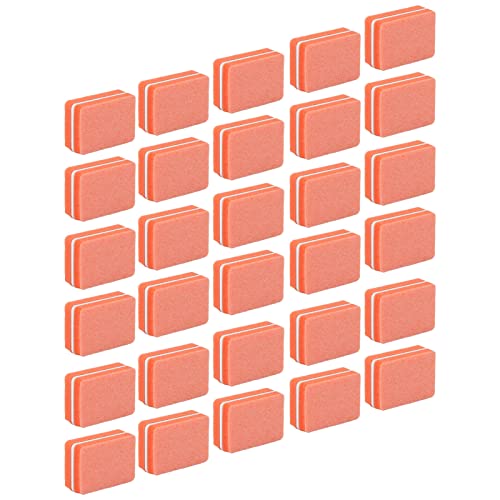 30PCS Professional Nail Buffer & Edge File Set - Portable Mini Manicure Tools with Sanding Block for Nail Polishing | Perfect for Home Nail Salon, DIY Nail Care & Professional Nail Artists (Orange) | Great for Travel, Gifts & At-Home Manicures