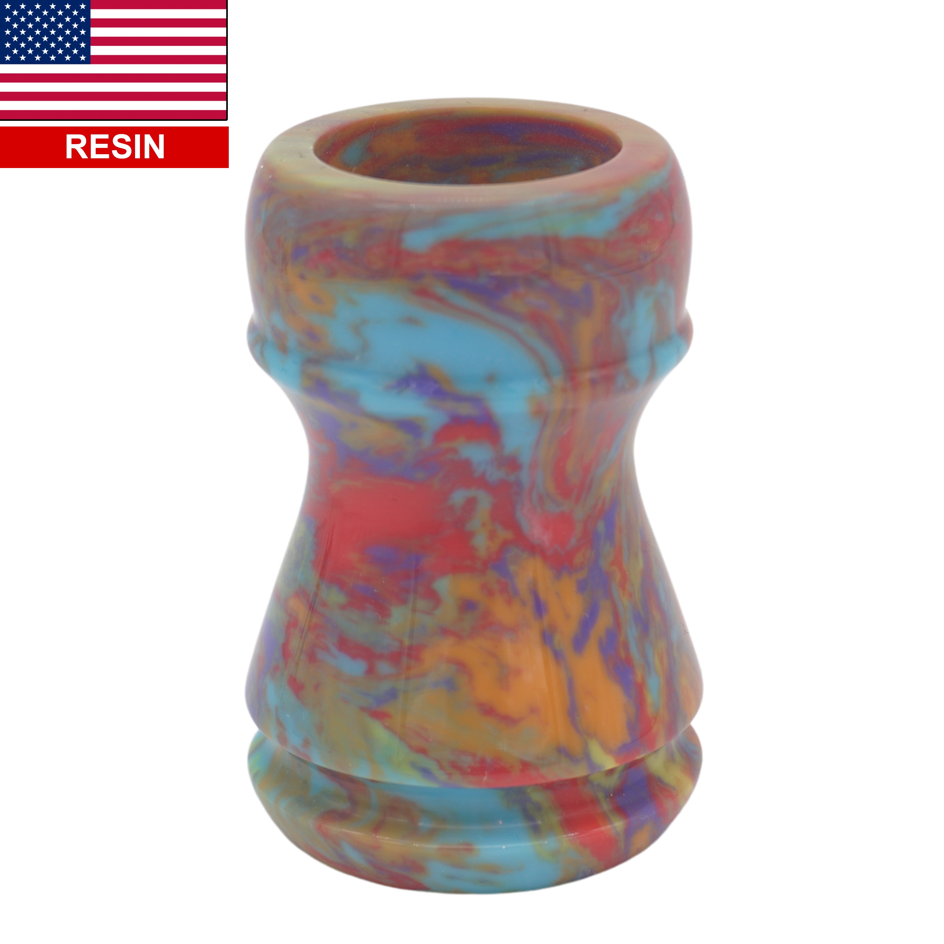 Handmade Pastel Tie Dye Shaving Brush Handle - Fits 24mm & 26mm Knots - Perfect for Wet Shaving & Grooming Gifts
