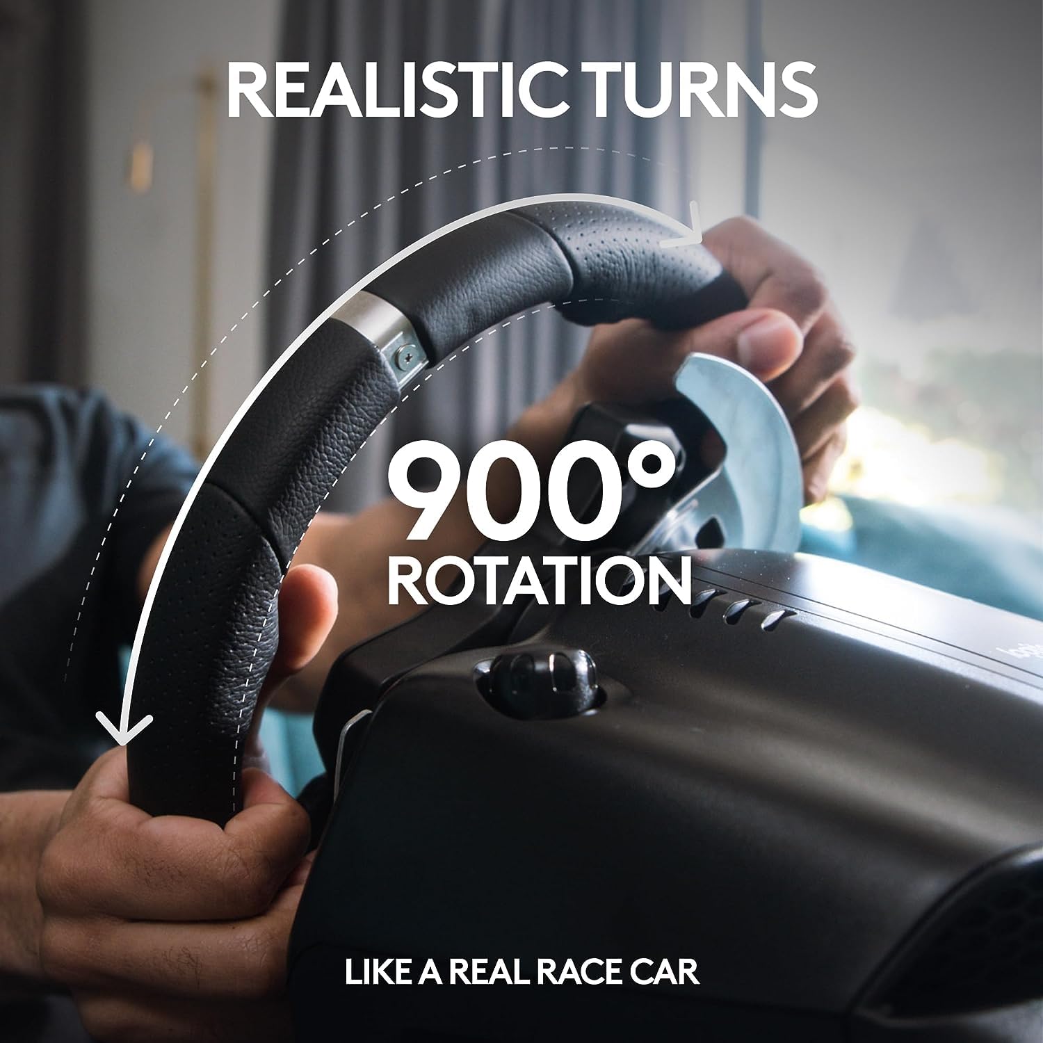 Logitech G920 Driving Force Racing Wheel with Floor Pedals & Shifter + A20 Wireless Gaming Headset Bundle - Compatible with Xbox Series X|S, Xbox One & PC - Perfect for Racing Simulators & Gaming Setups