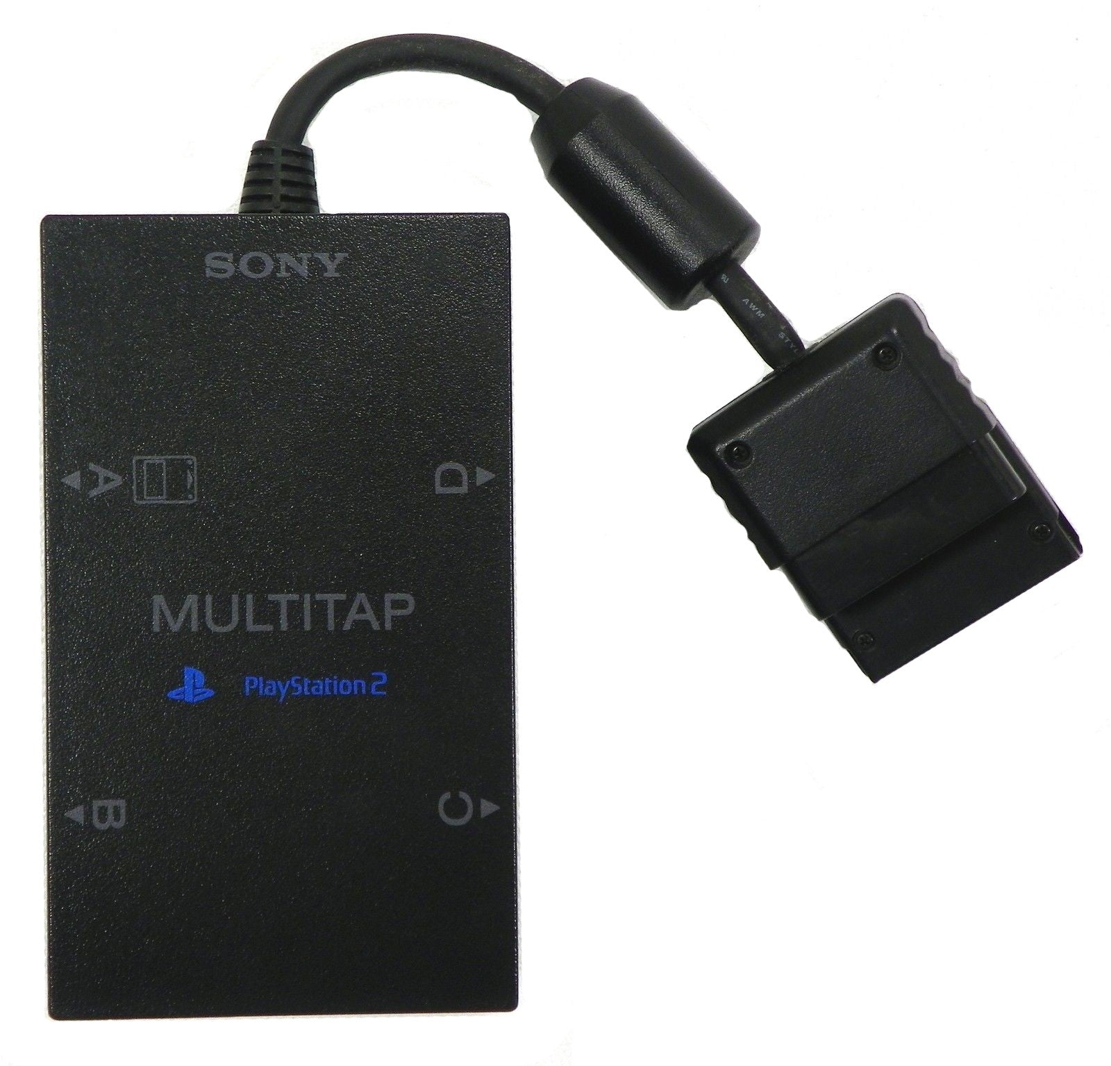 Original PlayStation 2 Multitap Adapter for PS2 Fat Console - 4 Player Multiplayer Gaming Accessory for Classic PS2 Games - Perfect for Family Game Nights & Retro Gaming Parties
