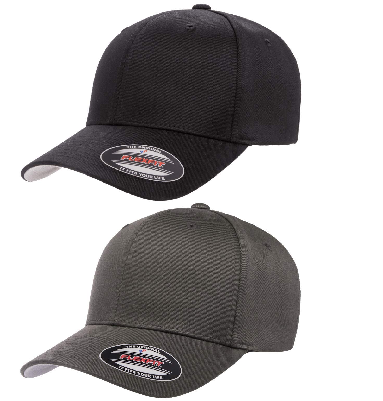 Flexfit Stretchable Hat for Women, Men & Kids - Breathable Polyester Cotton Spandex Blend - Perfect for Outdoor Sports, Hiking & Casual Wear