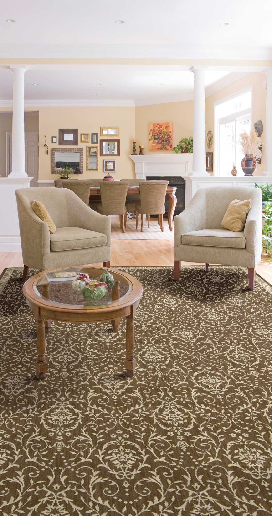Nourison Riviera Chocolate Brown Area Rug - Soft & Durable for Living Room, Bedroom, or Office Decor