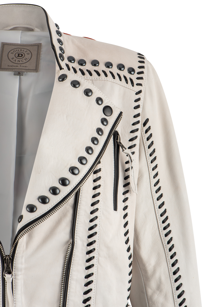 Double D Ranch Nina Jacket - Western Style Denim Jacket for Women | Perfect for Rodeo, Country Music Festivals & Casual Outings