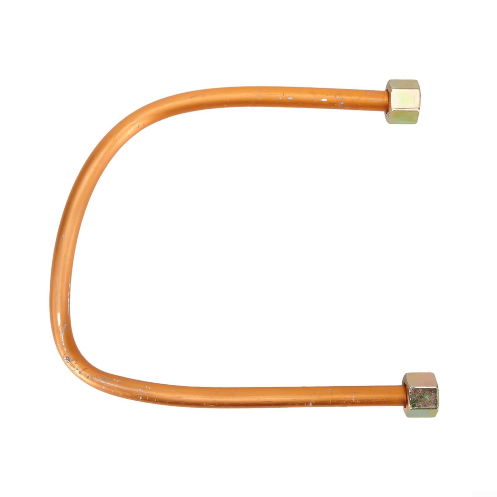 Air Compressor Exhaust Tube Replacement Hex Nut Pipe Oil Pump Spare Parts - Flexible Length for Portable Compressor Repair | Workshop & DIY Tool Maintenance