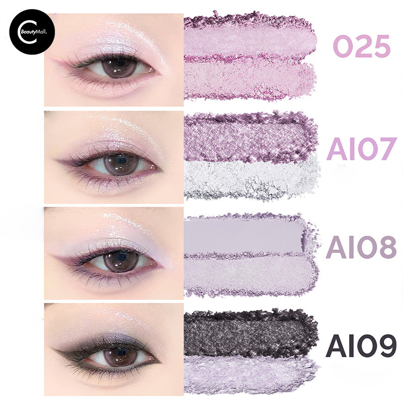 HYNTOOR Cooling Duo Eyeshadow Palette - Long-Lasting Matte & Shimmer Makeup for Day & Night Looks - Perfect for Parties, Weddings, and Everyday Wear