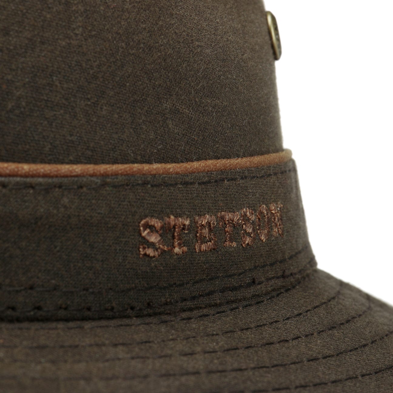 Stetson Avasun Waxed Cotton Traveler Hat - Waterproof & Durable for Outdoor Adventures, Hiking, and Travel