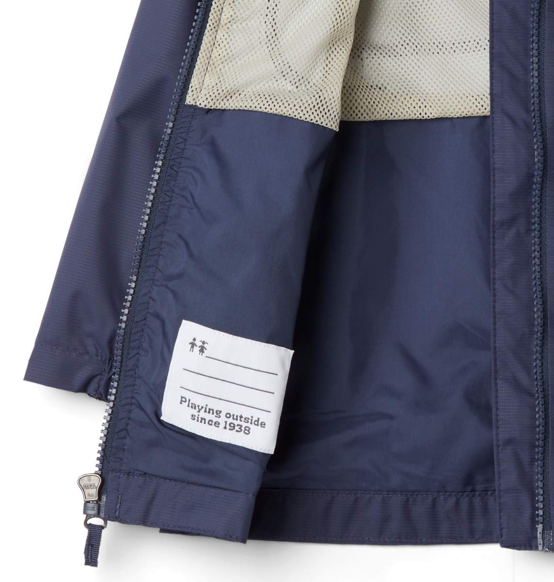 Columbia Girls' City Trail Jacket - Water-Resistant Lightweight Windbreaker for Hiking & Outdoor Activities | Perfect for School, Camping & Everyday Wear