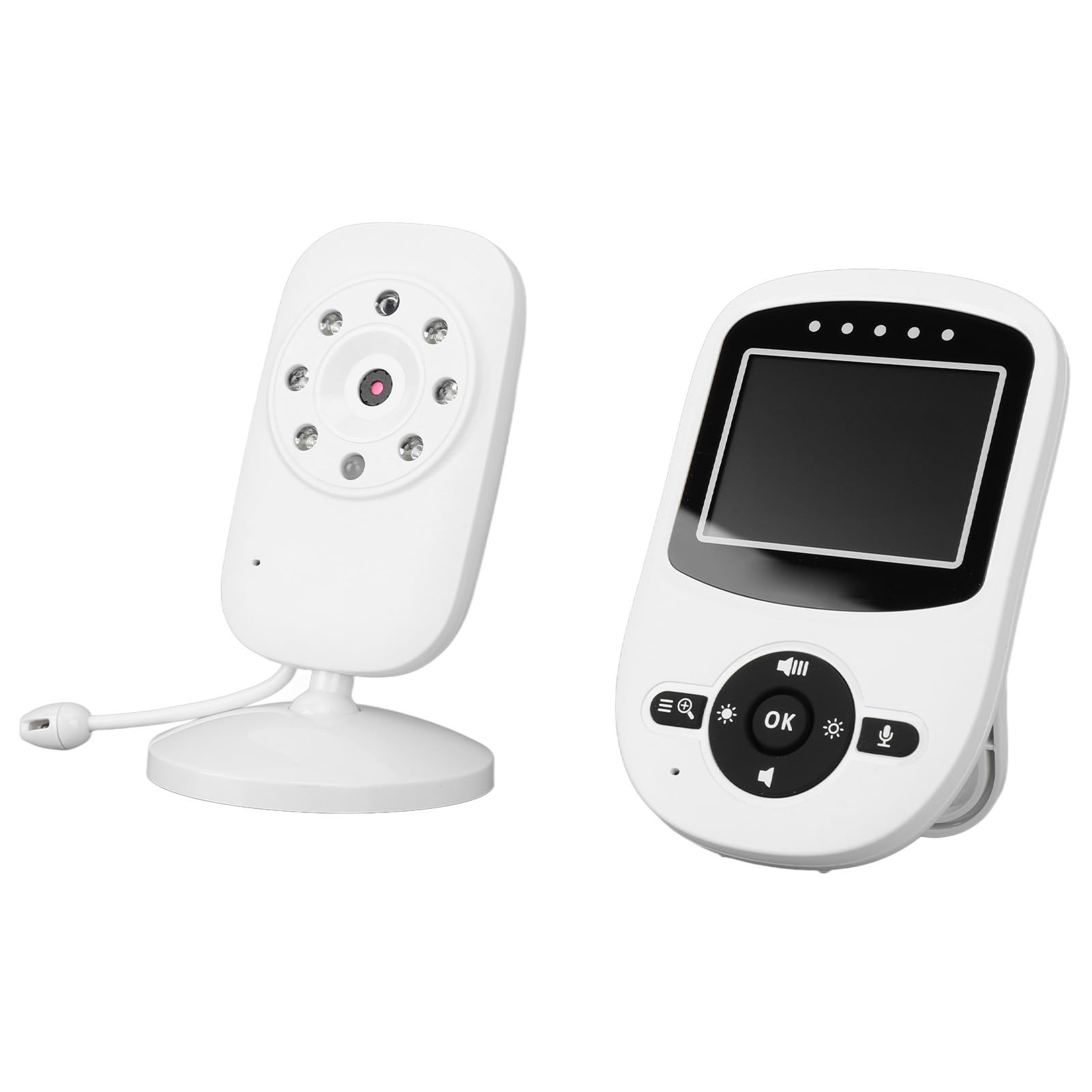Smart Tilt Security Camera for Baby Monitor & Pet Camera - 1080P HD Video, 2-Way Audio, Night Vision, Motion Detection - Ideal for Home, Nursery & Pet Safety