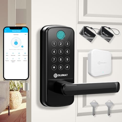 Black Smart Lock+ Wifi Gateway