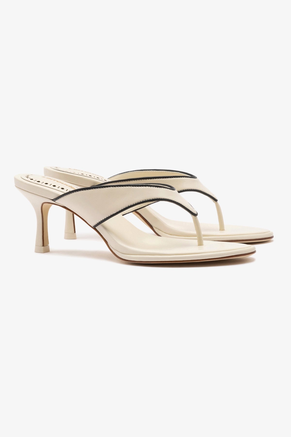 Gaia Sandal in Ivory Leather - Women's Comfortable Boho Chic Sandals for Summer Beach, Vacation & Casual Outfits