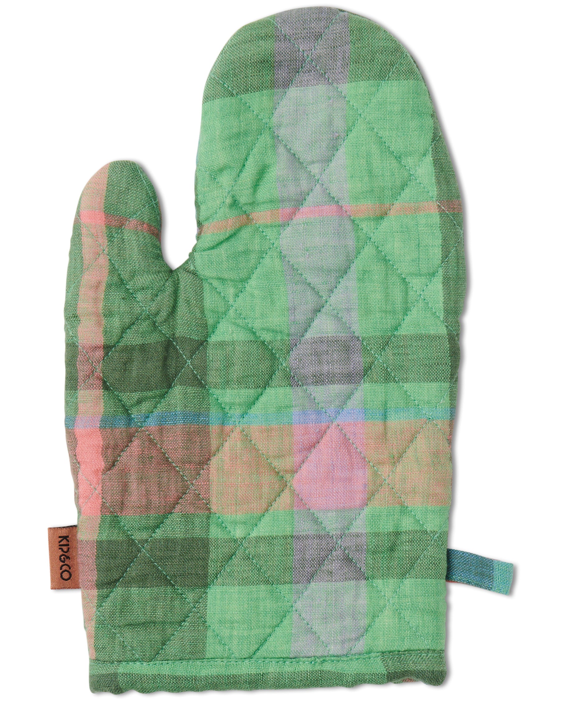 Jewel Of The Nile Tartan Oven Mitt - Heat Resistant Kitchen Glove for Baking, Cooking & Grilling - Perfect for Holiday Gifts & Home Decor