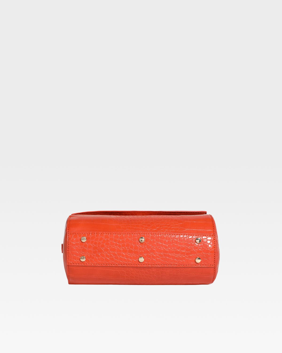 Stylish Orange Barrel Purse for Women - Trendy Crossbody Handbag with Adjustable Strap - Perfect for Travel, Shopping & Everyday Use