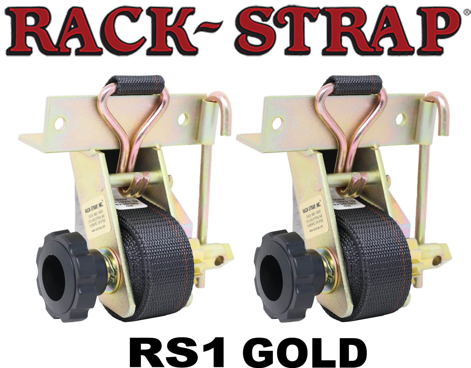 2 Pack Heavy Duty Ladder Rack Tie Down Straps with Right Angle Mounting Brackets - 8FT Adjustable Straps & Bolt Hardware Included - Secure Truck Ladder Racks for Construction, Roofing & Outdoor Work