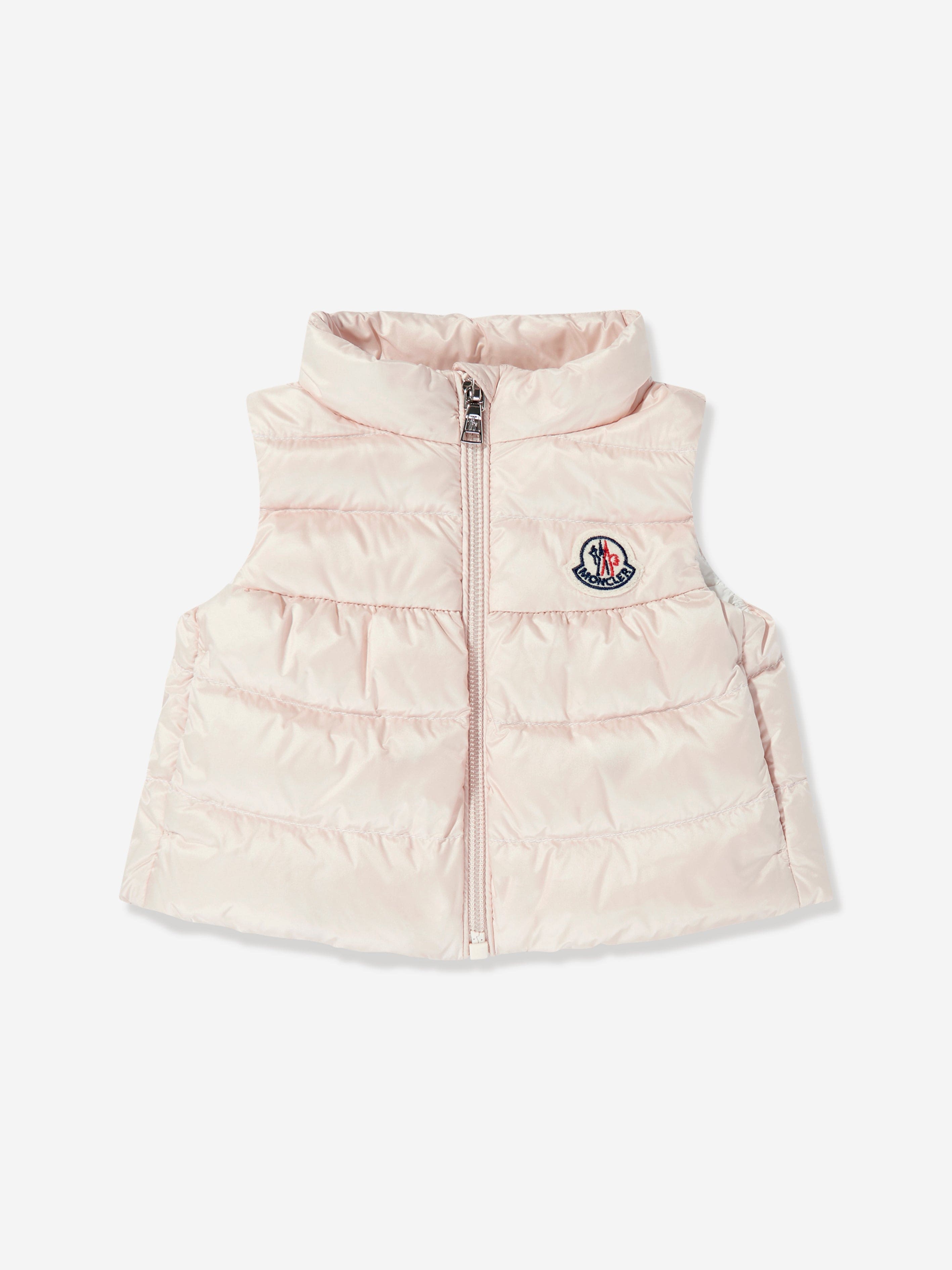 Pink Baby Girls Down Padded Hiva Vest - Warm Winter Puffer Gilet for Toddlers - Perfect for Outdoor Play & Cold Weather Adventures
