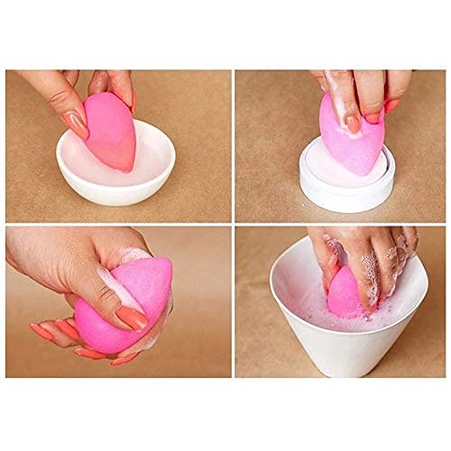 SPAN Beauty Blender Makeup Sponge - Professional Foundation & Concealer Blending Tool for Flawless Makeup Application | Perfect for Liquid, Cream & Powder Cosmetics | Ideal for Everyday Makeup & Professional Use