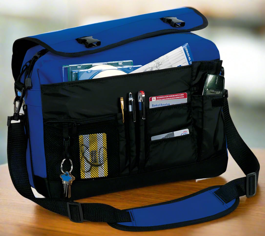 Official Boise State University Laptop Messenger Bag - Durable 15.6