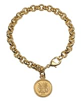 Janus 2-Sided Charm Bracelet - ILANET Museum Collection, Handmade in USA | Perfect for Gift Giving, Special Occasions & Jewelry Collectors