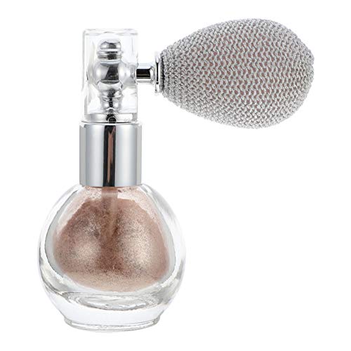 Lurrose Glitter Powder Spray for Women - Shimmer Highlighter Makeup, Body & Hair Sparkle Dust in Champagne | Perfect for Parties, Festivals, and Special Occasions