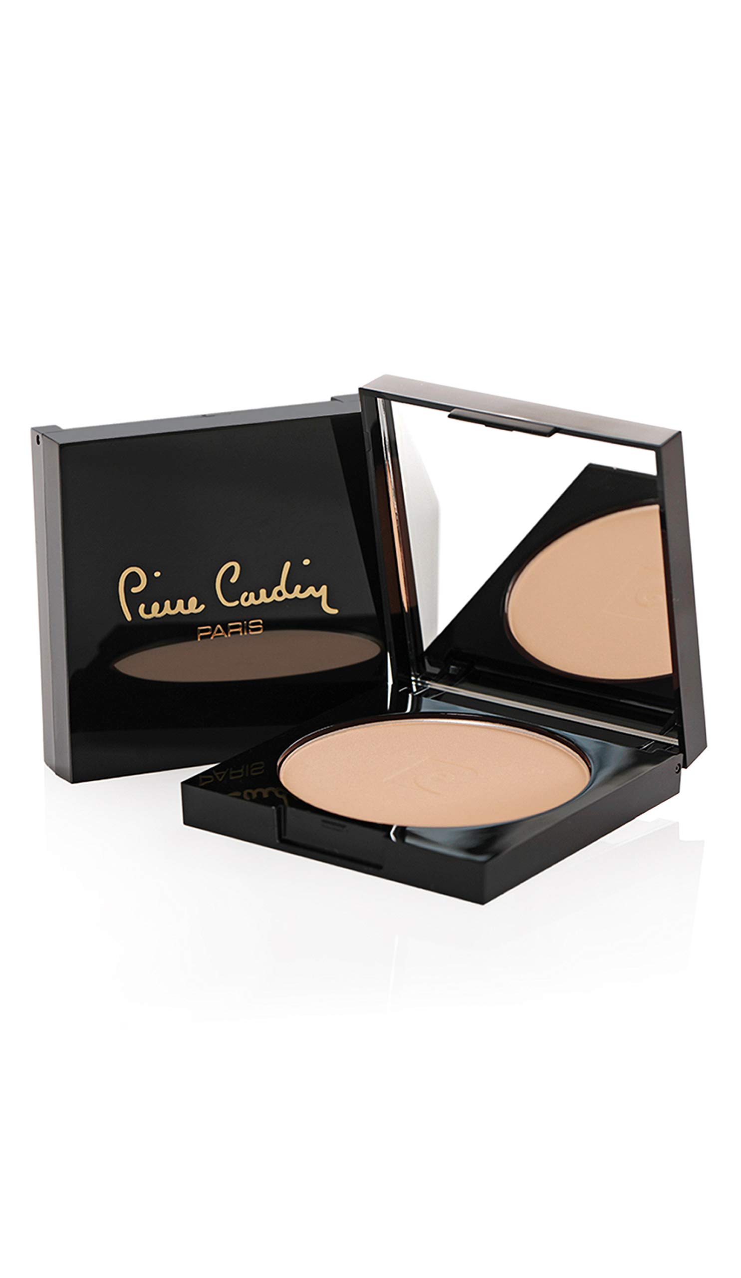 Porcelain Edition Compact Face Makeup Powder - Translucent Setting Powder & Foundation in Golden Sand | Oil Control & Matte Finish for All-Day Wear | Perfect for Daily Makeup & Touch-Ups