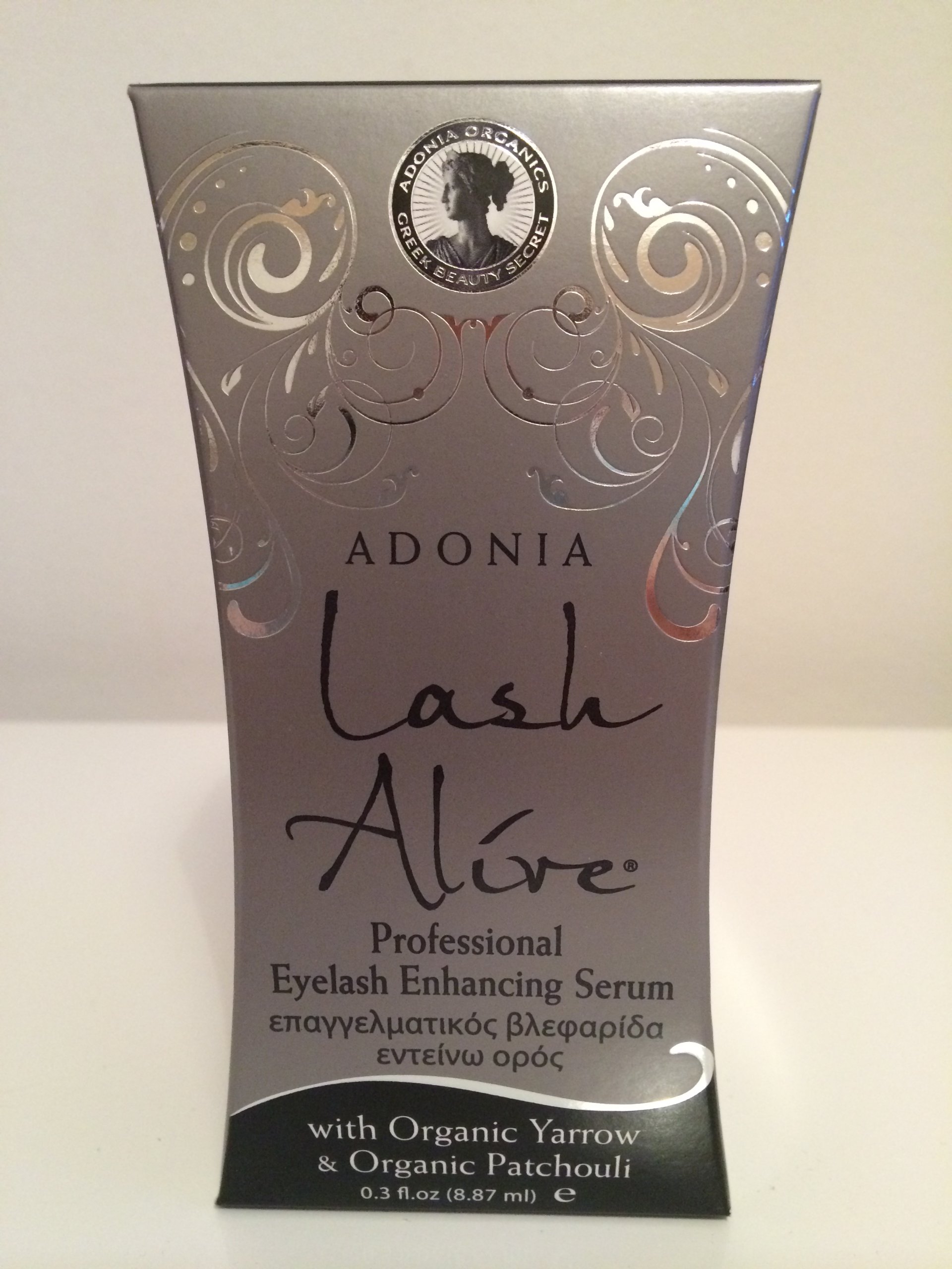 Adonia Organics Organic Lash Alive Serum - Grow Longer, Thicker Eyelashes & Eyebrows in 21 Days - Natural Alternative to Eyelash Extensions - Perfect for Nighttime Beauty Routine & Special Occasions
