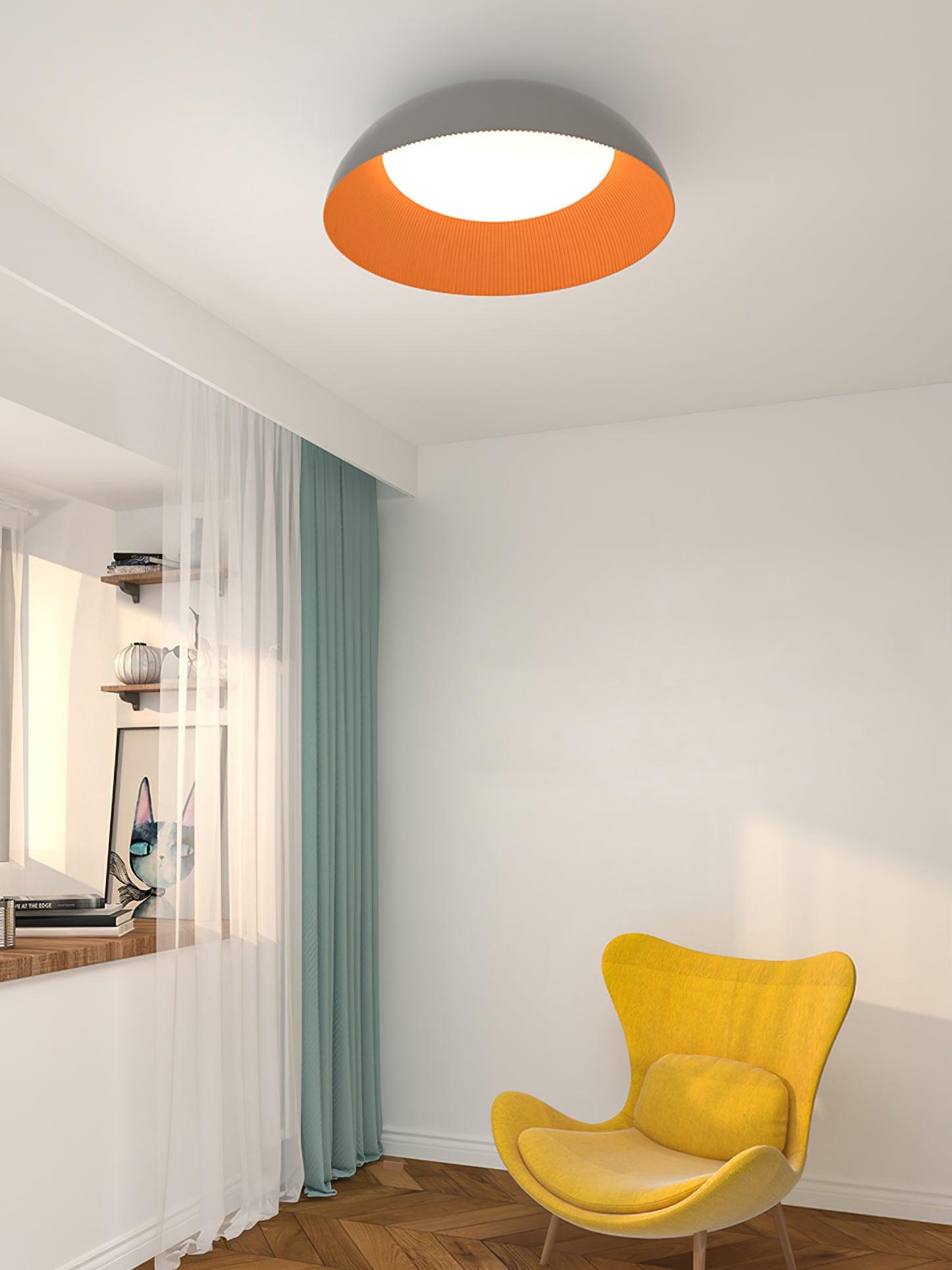 Lindby Juliven Modern LED Ceiling Light Fixture - Energy Efficient Dimmable Flush Mount Lighting for Bedroom, Living Room & Kitchen